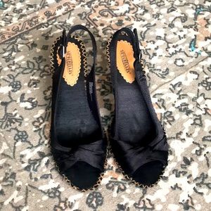 - Seychelles Black Wedge 9